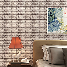 Combo 5m Decal Dán Tường GG Gạch Xám Binbin G51 (45 x 500cm)