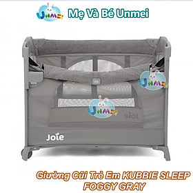 Hình ảnh Giường Cũi Trẻ Em Joie Kubbie Sleep Foggy Gray