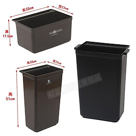 Mua Phụ kiện thùng nhựa gắn xe đẩy thu gom chen dĩa trong nhà hàng