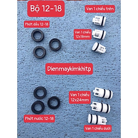 Mua BỘ PHỚT  VAN MỘT CHIỀU MÁY BƠM RỬA XE MINI CAO ÁP DÙNG PHỚT 12-20  12-18  12 CHIẾC