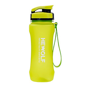 Bình nước Bình nhựa đựng nước thể thao tập gym du lịch phượt Hewolf HW1709 - Hàng chính hãng