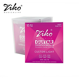 Mua Bộ 6 dây đàn Guitar Acoustic Phosphor Bronze Ziko DP