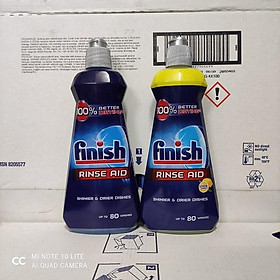 Nước làm bóng Finish 400ml - Chất trợ xả dành cho máy rửa bát