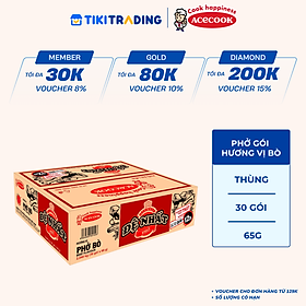 Thùng Phở 30 Gói Đệ Nhất Phở Hương Vị Phở Bò