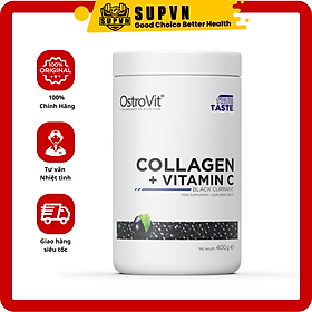 Ostrovit Collagen + Vitamin C (400g) - Nuôi Dưỡng Tế Bào Da, Phục Hồi Và Hỗ Trợ Chống Lão Hóa