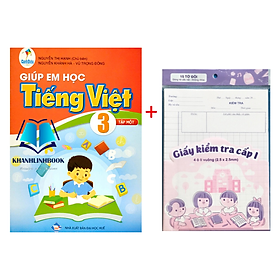 Sách - Giúp em học Tiếng Việt 3 - tập 1 (cánh diều)