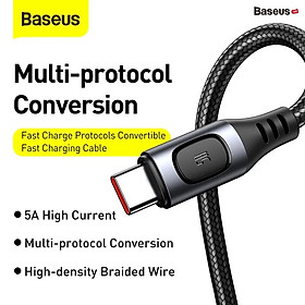 Mua Cáp sạc nhanh siêu bền Baseus Flash Multiple Fast Charge Type C - HÀNG CHÍNH HÃNG