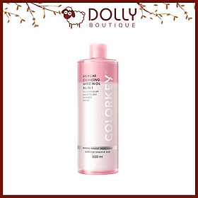 Nước tẩy trang 2 Lớp Colorkey Luminous Micellar Cleansing Water In Oil