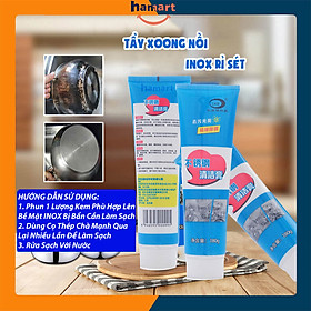 Kem Tẩy Xoong Nồi INOX Đa Năng LKB Tuýp 180g Tẩy Sạch Dầu Mỡ Rỉ Sét Hiệu