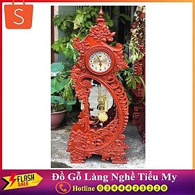 Mua Đồng hồ cây Hoa Mẫu Đơn gỗ Hương cực sang trọng