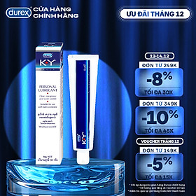 Combo 2 gel bôi trơn Durex K-Y Jelly 50g ( KY Jelly)