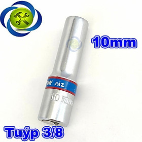 Mua Tuýp 3/8 inch 10mm 6 cạnh màu trắng loại dài Kingtony 323510M