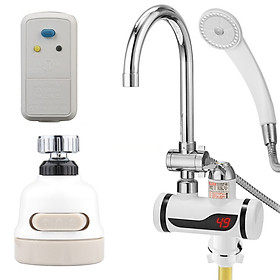 Mua Máy làm nóng nước trực tiếp tại vòi QWater RX-02 kèm vòi sen và đầu tăng áp