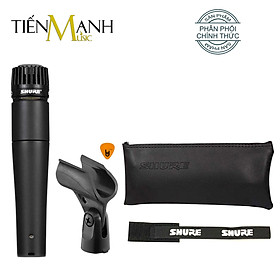 Mua Mic Shure SM57-LC Micro Thu Âm Nhạc Cụ Biểu Diễn Chuyên Nghiệp SM57LC Microphone SM57 Hàng Chính Hãng USA - Kèm Móng Gẩy DreamMaker