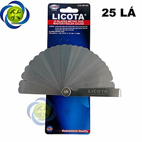 Mua Thước lá đo khe Licota ATA-0074D hệ mét loại 25 lá (0.04-1.0mm)