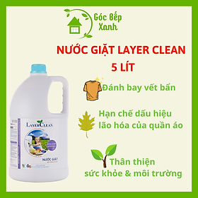 Nước giặt hữu cơ Layer Clean 5 Lit, Hương Gió Biển
