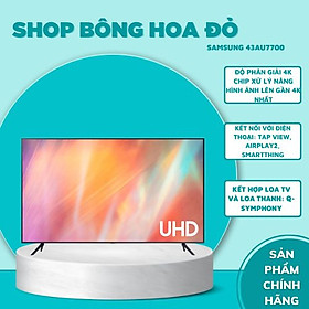 Mua Smart TV samsung 4K 43inch 43AU7700 - Hàng Chính Hãng