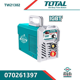 MÁY HÀN MMA INVERTER 130A TOTAL TW21302 - HÀNG CHÍNH HÃNG