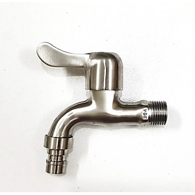 Mua Vòi hồ KG67 sử dụng cho máy giặt  tưới cây  rửa xe.. chất liệu đúc inox304 - Hàng chính hãng