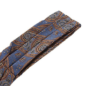 Men’s Vintage Paisley Jacquard Woven Cravat Tie Ascot