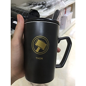 Ly cốc sứ Logo Avengers 400ml
