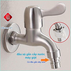 Mua Vòi nước-Vòi hồ tay gạt-Vòi máy giặt SUS304 cao cấp (hàng chuẩn/giá sỉ)