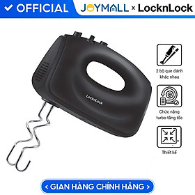 Máy đánh trứng Lock&Lock Hand Mixer EJM501DGRY 250-300W - Hàng chính hãng