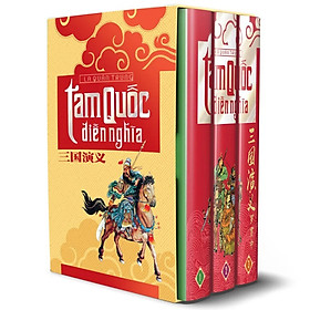 Sách Boxset Tam Quốc Diễn Nghĩa (3 tập)