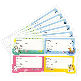 Nhãn Vở Smart Kid Unicorn SK-LP201 (20 Nhãn Vở)