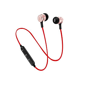 Wireless Headphones V4.1 Wireless Stereo Earbuds Built-in Noise Cancellation Stereo Bluetooth Headphones with Mic for iPhone and Android Phones