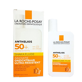 Bộ Kem Chống Nắng Dạng Sữa Lỏng Nhẹ Không Nhờn Rít La Roche-Posay Anthelios Shaka Fluid SPF 50+ 50ml Và Xịt Khoáng Làm Dịu Và Bảo Vệ Da La Roche-Posay Thermal Spring Water 50ml