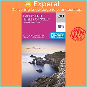 Sách - Land's End & Isles of Scilly - St Ives & Lizard Point by  (UK edition, paperback)