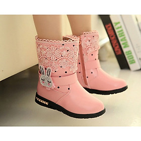 Giày boot ống cổ cao thỏ con SC004