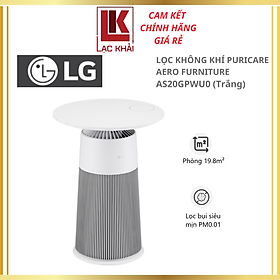 Mua Máy lọc không khí LG PuriCare AeroFurniture AS20GPWU0  lọc bụi mịn PM0.01  kháng khuẩn 99.9% - Hàng chính hãng