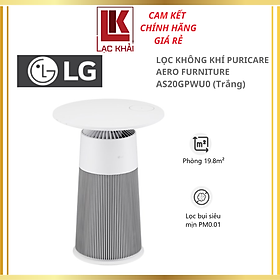 Máy lọc không khí LG PuriCare AeroFurniture AS20GPWU0, lọc bụi mịn PM0.01, kháng khuẩn 99.9% - Hàng chính hãng