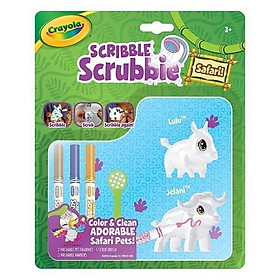 Bộ trang trí thú Safari - Lulu và Jelani CRAYOLA 747287
