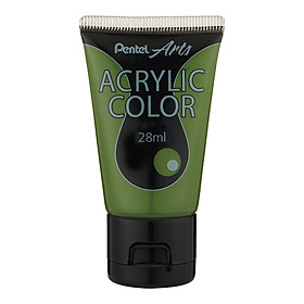 Tuýp Màu Vẽ Acrylic Pentel 28ml WA2-T53 - Olive Green