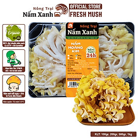 Nấm Hoàng Kim Nấm Ngô Tươi Tươi 1kg - Nông Trại Nấm Xanh