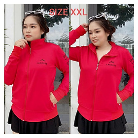 Áo khoác nỉ thun coton da cá chống nắng cao cấp nhiều màu Size 2XL 62- 70kg