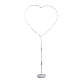 Balloon Arch Column Stand Kit DIY Heart Balloon Shape for Baby Shower Decor