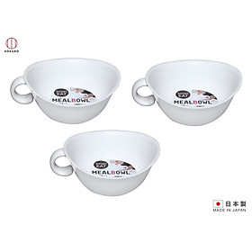 Mua Combo 03 Bát ăn cho bé có quai cầm Kokubo Meal Bowl φ15cm - Made in Japan
