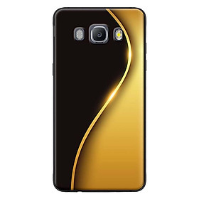 Ốp lưng dành cho Samsung Galaxy J5 (2016) mẫu Đường cong S vàng