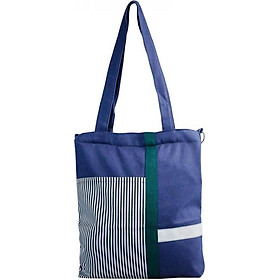 Túi Vải Tote Đeo Chéo Sọc XinhStore