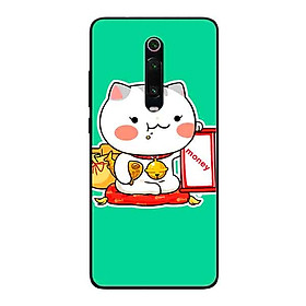 Ốp Lưng in cho Xiaomi Redmi K20 Pro Mẫu Mèo May Mắn 4 - Hàng Chính Hãng