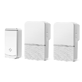 Mua Bộ 2 chuông 1 nút nhấn chuông cửa không dây Zanka