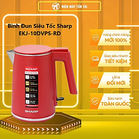 Mua Bình Đun Siêu Tốc Sharp EKJ-10DVPS-RD (1.0 Lít) - Hàng Chính Hãng