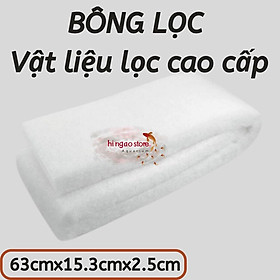 Bông lọc nước hồ cá - Vật liệu lọc cao cấp - Hingaostore.