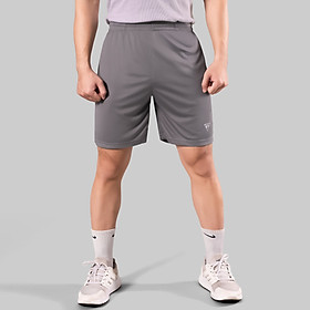 Quần Thể Thao Nam TSIMPLE, quần short tập gym vải thun lạnh thoáng mát, co giãn, chuẩn form nhiều màu - Xám - 2XL