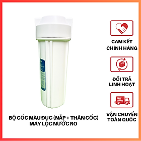 Mua Cốc Lọc Nước Thô Trong - Màu 10inch  Máy RO  Ren Ngoài 13 - Hàng chính hãng