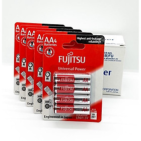Hộp 40 Viên Pin AA / AAA 1,5V Fujitsu Alkaline Siêu bền bỉ